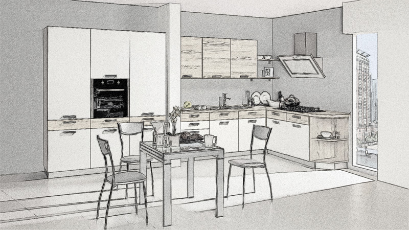 Дизайнер кухни на дом