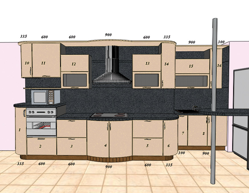Заказать дизайн проект-кухни
